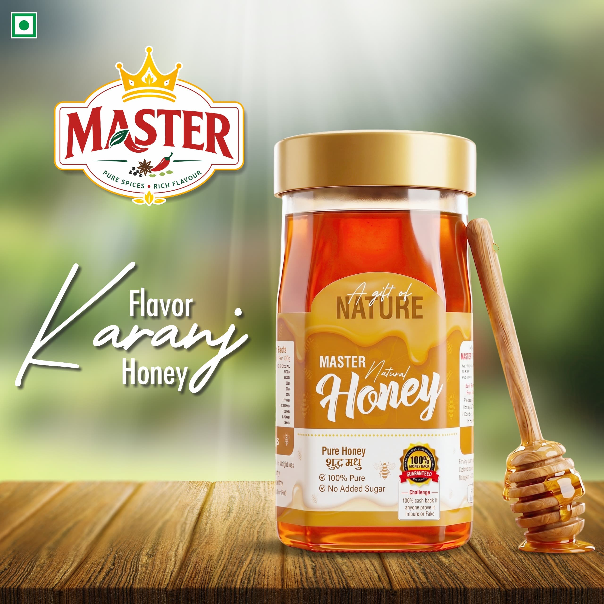 Karanj Honey flavour